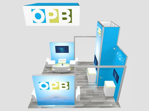 RE-9167 Island Rental Trade Show Exhibit -- Image 5