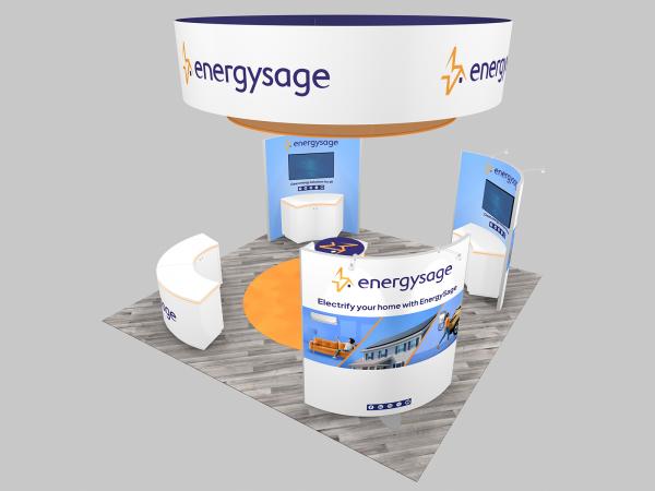 RE-9197 Island Rental Trade Show Exhibit -- Image 5