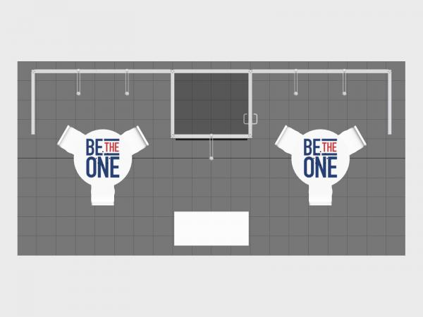 RE-2136 Trade Show Rental Exhibit -- Plan View