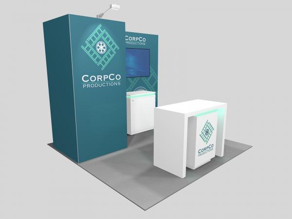 RE-1220 Gravitee Modular Inline Exhibit -- View 3