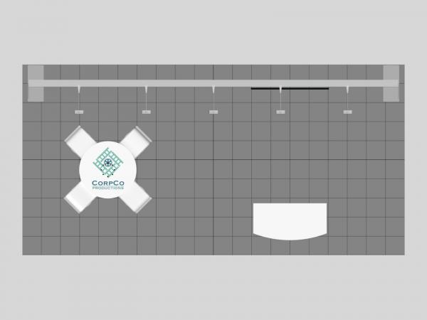 RE-2162 Trade Show Rental Exhibit -- Plan View