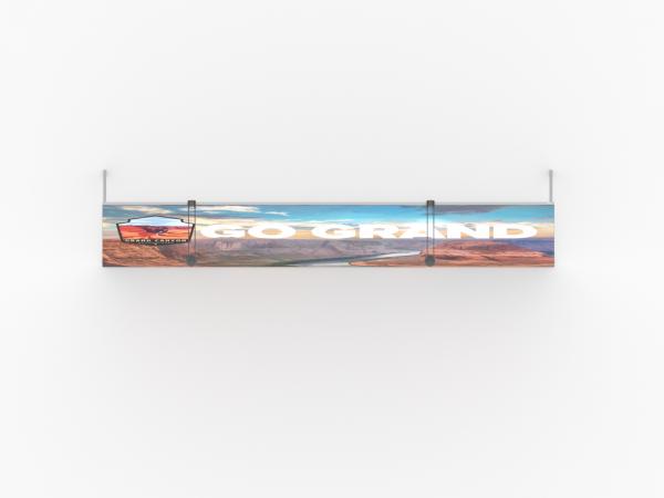 RE-1200 The Big One Portable Trade Show Display -- Plan View