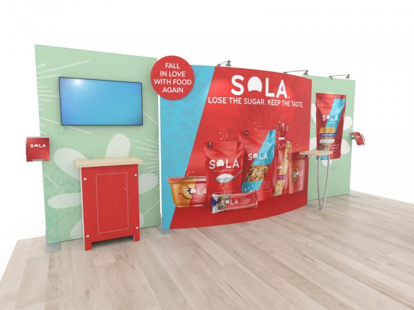 Symphony SYK-2016 w/ Monitor and Backwall Counter